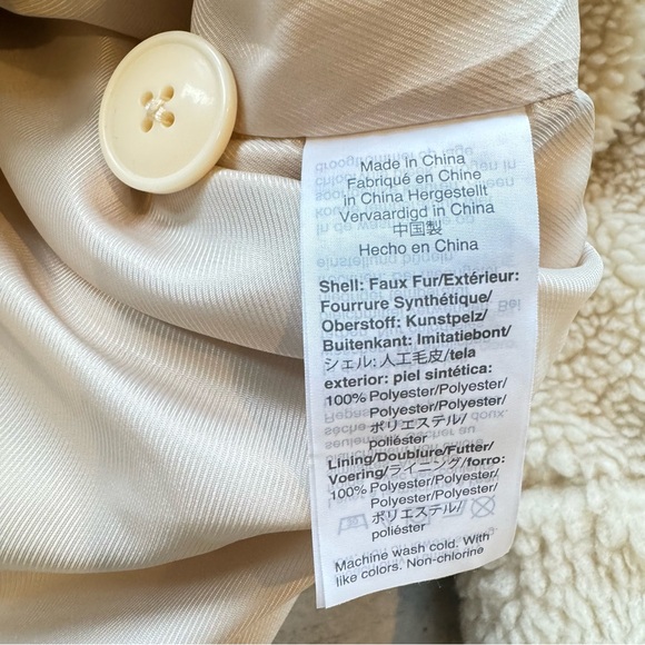 NEW Madewell Sherpa Walton Jacket, Medium Fleece - Picture 8 of 13